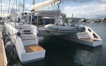 2019 Outremer 45 Catamaran CORACAO DO MAR Sold by Just Catamarans in an in-house Deal