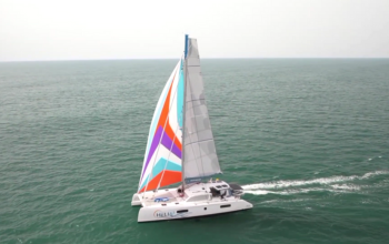 Just Catamarans Clients Take Delivery of New Outremer 51 Catamaran