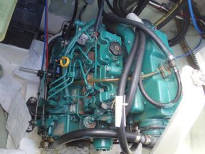 Leopard Catamaran Engine