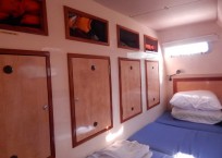 Admiral Executive 40 catamaran for sale cabin storage