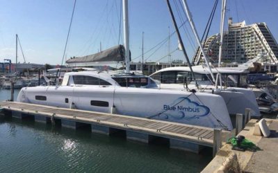 2018 Outremer 5X Catamaran BLUE NIMBUS Sold by Just Catamarans