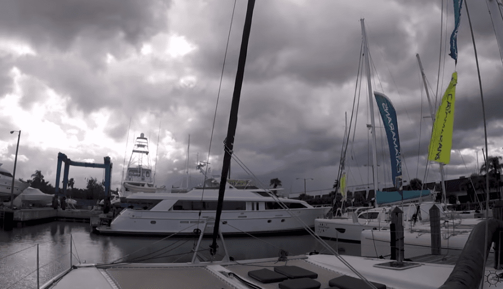 Sailing La Vagabonde Haul Out with Just Catamarans VIDEO Just Catamarans