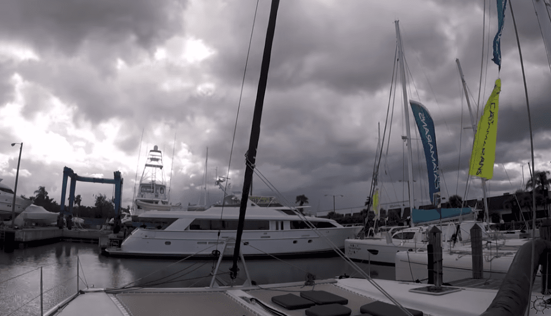 Sailing La Vagabonde Haul Out with Just Catamarans VIDEO Just Catamarans