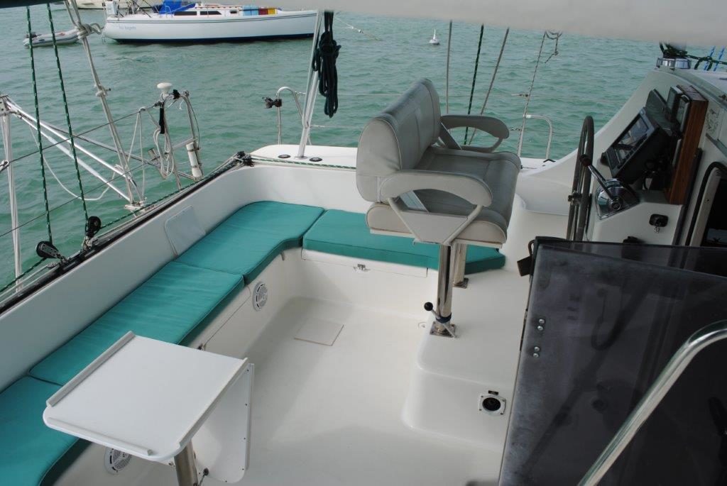 Lagoon 37 Catamaran - SOL Y MAR seating
