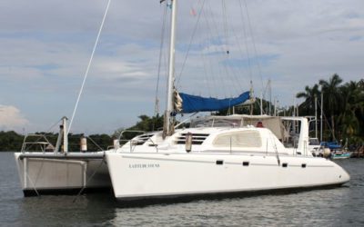 Leopard 47 Sail Catamaran LATITUDE FOUND Sold by Just Catamarans in an in-house deal