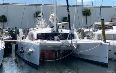 Outremer 45 Catamaran Upgrades from Service Team