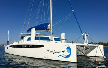 Dolphin D46 Catamaran sold by Larry Shaffer