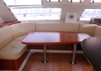 Leopard 47 Power Catamaran BIG MAMA salon seating
