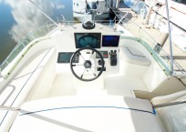 2003 Lagoon 43 Power Catamaran-BLUE MOON helm