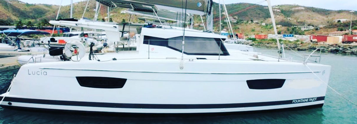 Fountaine Pajot Lucia 40 sold by Just Catamarans