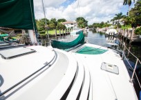 Manta 42 MKII Catamaran for sale bow