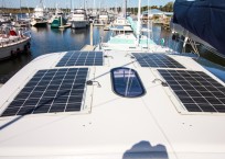 2011 Leopard 46 Catamaran DOUBLE DIAMOND solar panels
