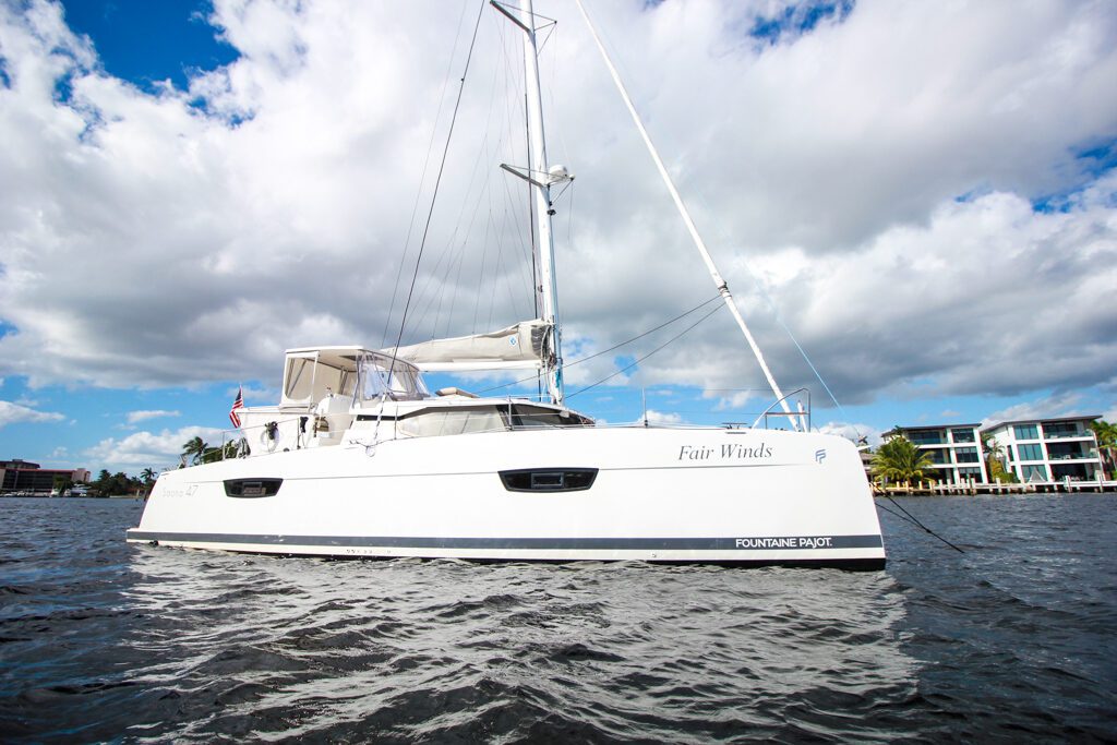 2019 Fountaine Pajot Saona 47 Catamaran FAIR WINDS profile