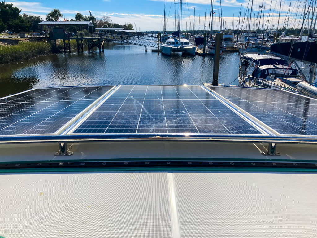 2014 Lagoon 39 Catamaran CARPE DIEM-solar panels