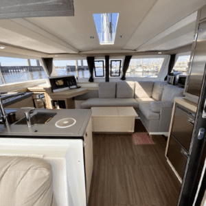 2017 Fountaine Pajot Lucia 40 Catamaran for sale DAY DREAMING to salon