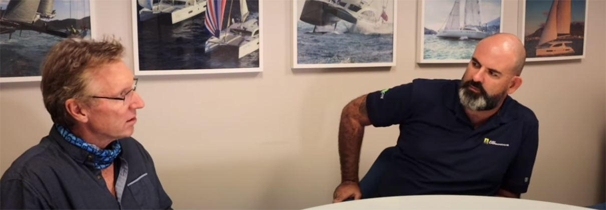 Just Catamarans Service Manager Laurent Facchin Interview Barefoot Doctor Sailing