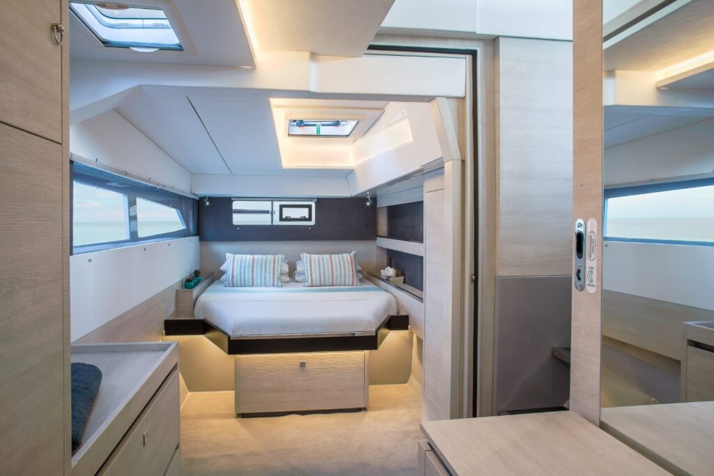 2022 Leopard 50 Catamaran MEANDERING MAE 4-cabin layout