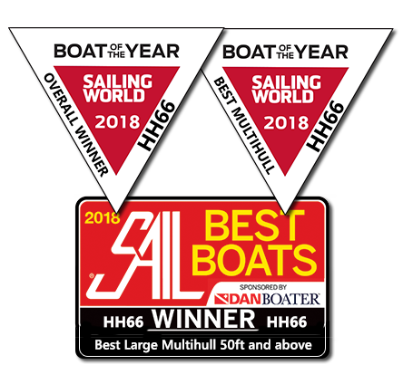 HH66 Catamaran - award winning