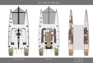 HH66 Catamaran layout
