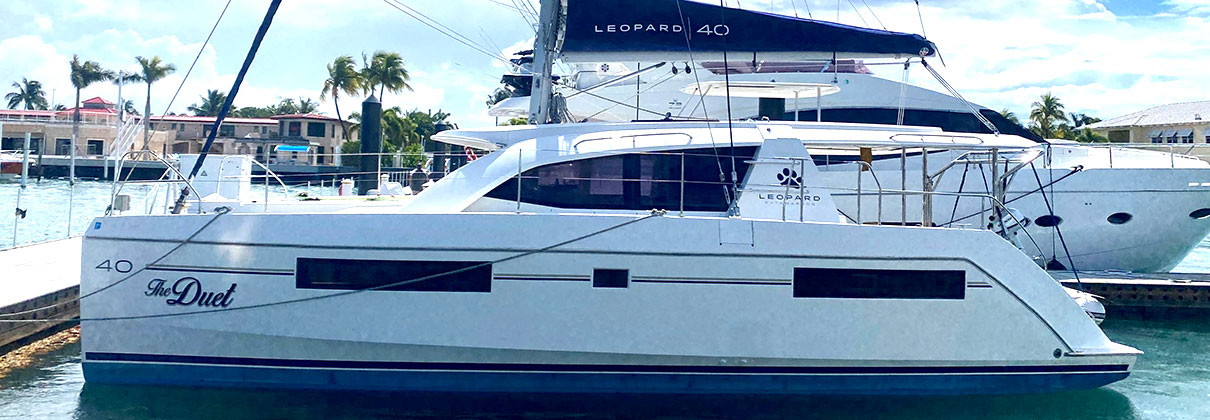 Leopard 40 Catamaran sold