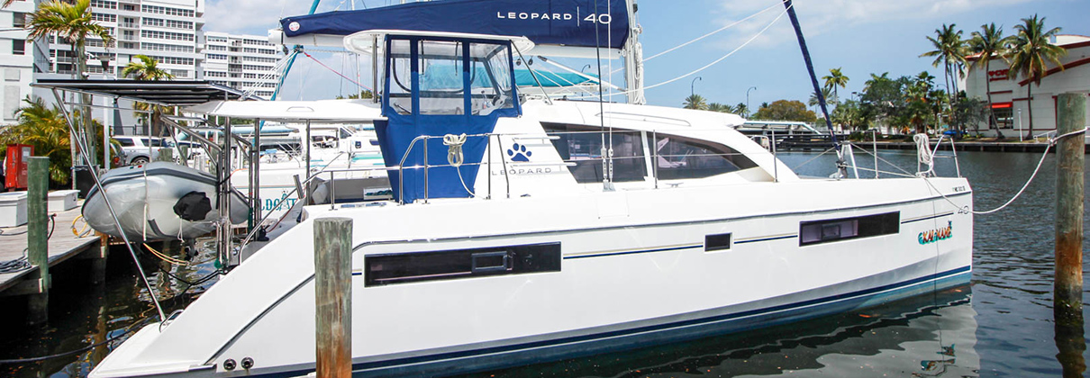 Leopard 40 catamaran sold