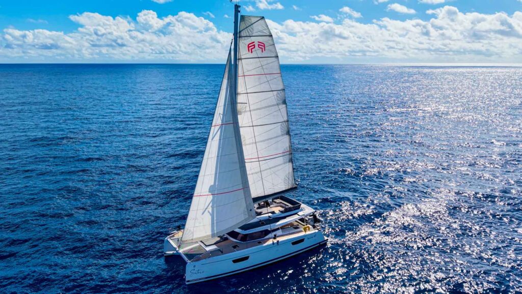 Fountaine Pajot Tanna 47 catamaran - Profile