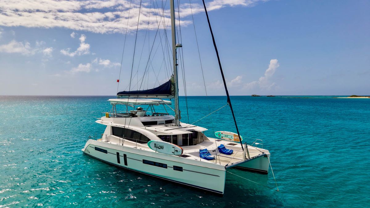 Leopard 58 catamaran