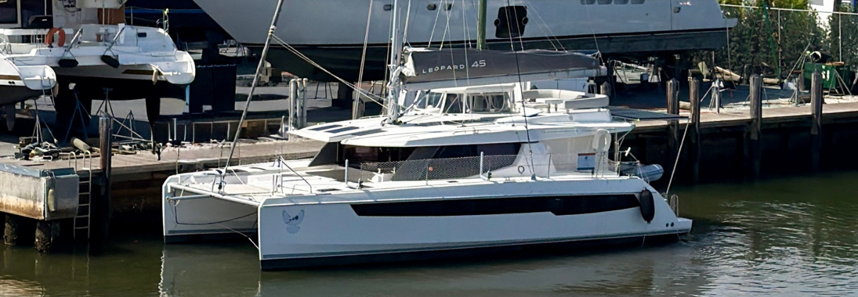 Leopard 45 catamaran sold