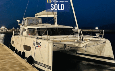 Fountaine Pajot Isla 40 Catamaran INYO Sold by Derek Escher