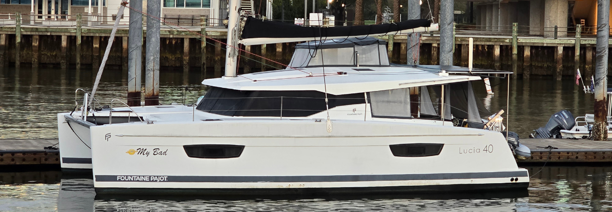 Fountaine Pajot Lucia 40 catamaran sold