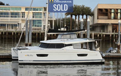 Fountaine Pajot Lucia 40 MY BAD Sold by Terry Grimbeek