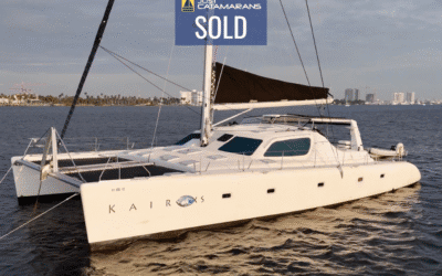 Voyage 580 Catamaran KAIROS Sold by Terry Grimbeek