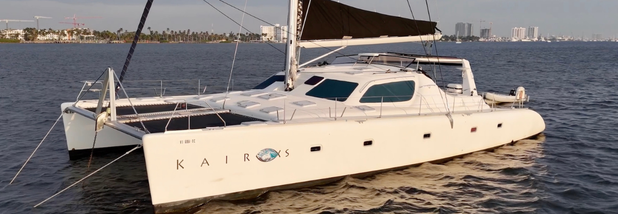 Voyage 580 catamaran sold
