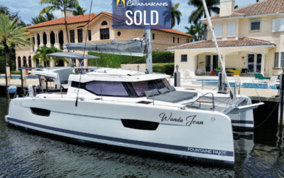 Fountaine Pajot Isla 40 WANDA JEAN Sold by Kyle Redding